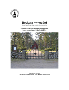Bockara kyrkogård - Kalmar läns museum