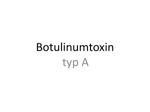 Botulinumtoxin typ A