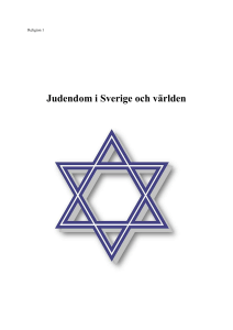 Judendom i Sverige och världen