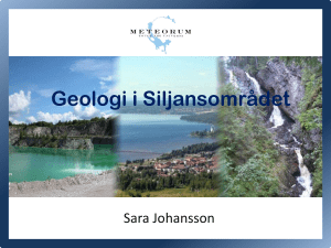 Geologi i Siljansområdet