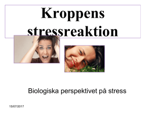 stress och det biologiska perspektivet