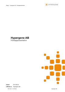 Hypergene AB
