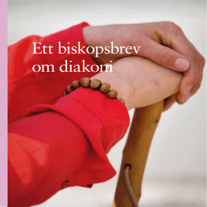 Ett biskopsbrev om diakoni
