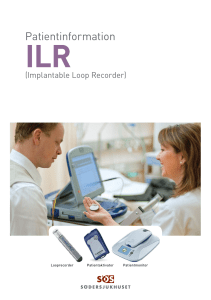 ILR (Implantable Loop Recorder).