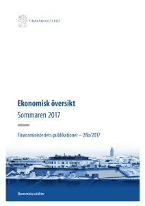 Ekonomisk översikt Sommaren 2017