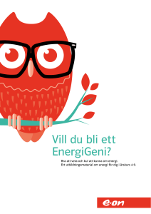 Vill du bli ett EnergiGeni?