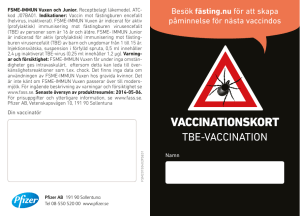 vaccinationskort