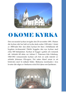 Folder om Okome kyrka