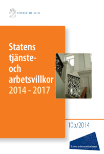 Statens tjänste- och arbetsvillkor 2014 - 2017