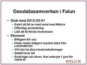 Malmberg Geodatasamv for Falun - Välkommen till GIS