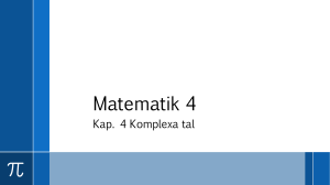 Matematik 4