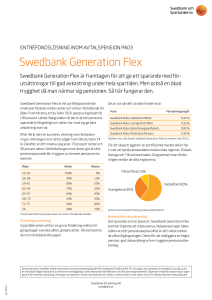 Swedbank Generation Flex