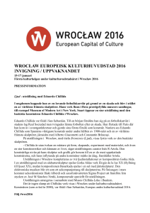 Uppvaknandet/Invigningen av Wrocław