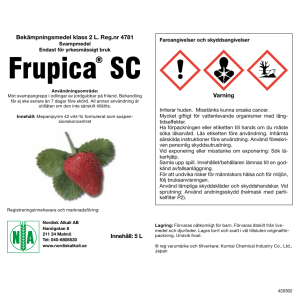 Frupica® SC - Nordisk Alkali