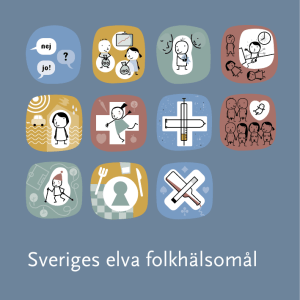 Sveriges elva folkhälsomål