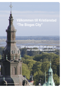 Välkommen till Kristianstad “The Biogas City”