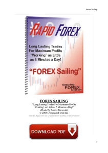 Forex Sailing by Robert Borowsky PDF Free Download eBook