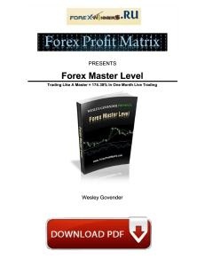 Forex Provit Matrix PDF Free Download by Wesley Govender