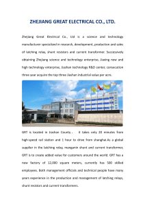 Current Transformer from ZHEJIANG GREAT ELECTRICAL CO., LTD.