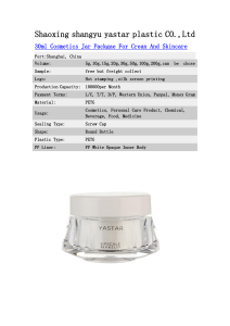 cosmetics cream jar--yastarplastic.com