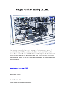 Hardchn Mechanical Bearing 6300