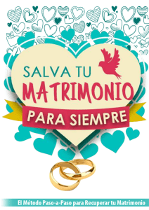 Salva Tu Matrimonio Para Siempre Pdf Gratis