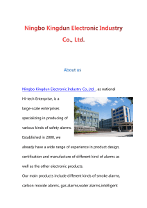 Ningbo Kingdun Electronic Industry Co., Ltd. 