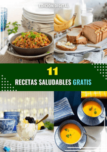 340 Recetas Saludables Para La Vida PDF Gratis