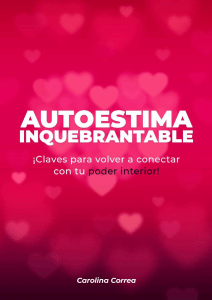 Libro Autoestima Inquebrantable PDF Gratis