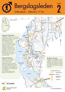 Bergslagsleden Etapp 2: Gillersklack – Stjärnfors – Vandringsguide